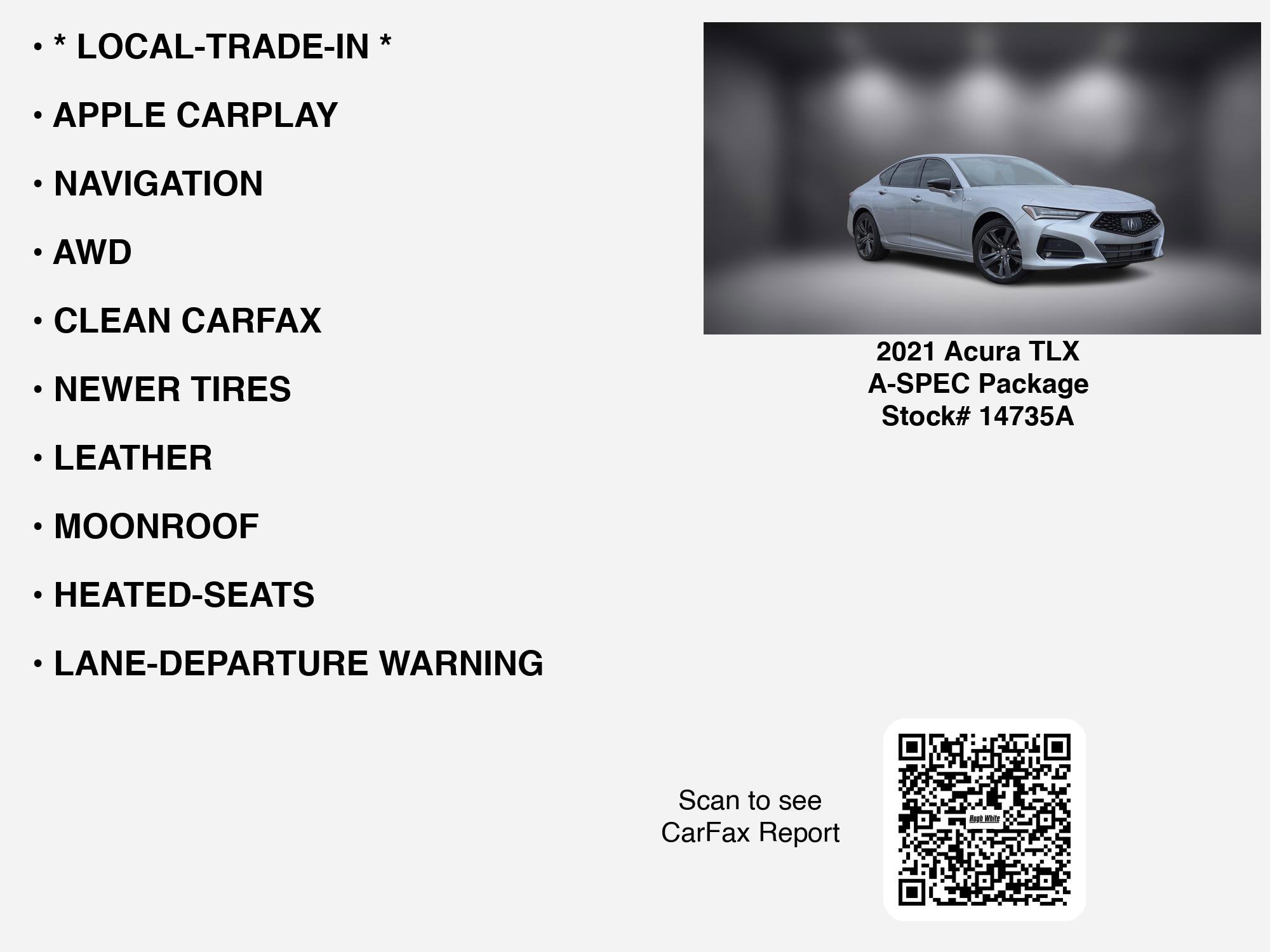 Used 2021 Acura TLX w/ A-SPEC Pkg image 7