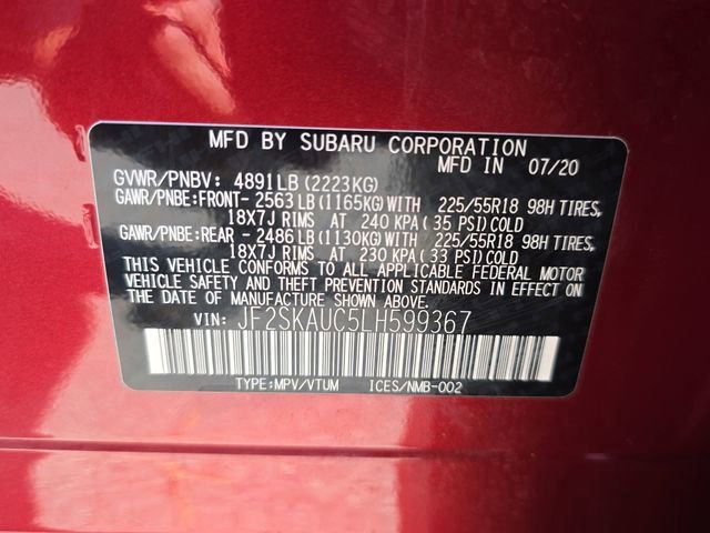 Used 2020 Subaru Forester Limited image 36