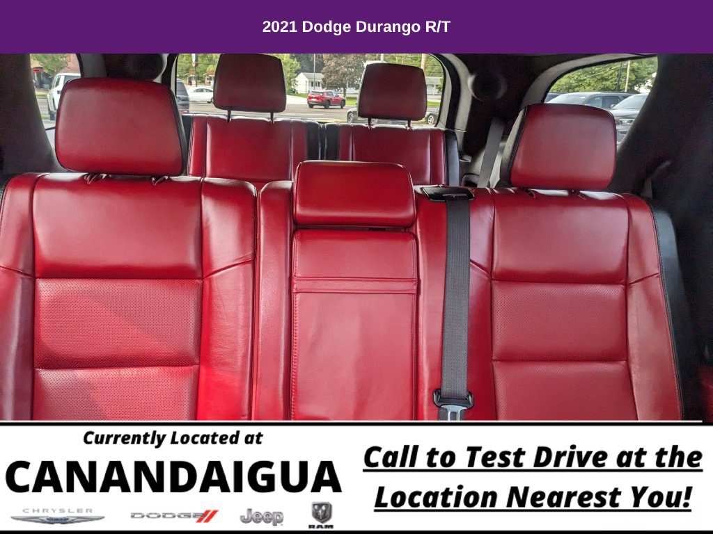 Used 2021 Dodge Durango R/T w/ Blacktop Package AWD/4WD image 20