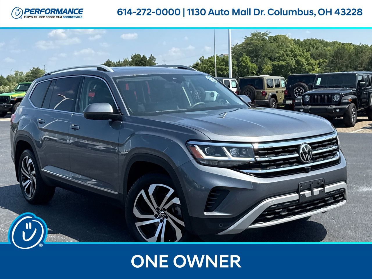 Used 2021 Volkswagen Atlas SEL Premium