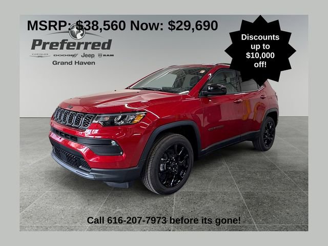 New 2026 Jeep Compass Latitude w/ Quick Order Package 29K image 1