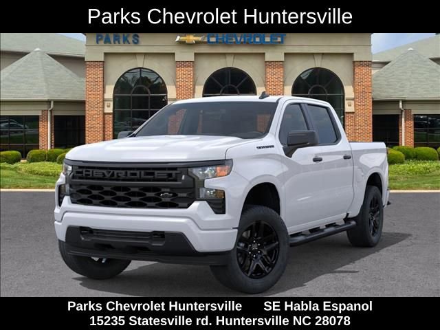 New 2026 Chevrolet Silverado 1500 Custom w/ Turbomax Blackout Package RWD image 7