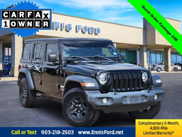 Used 2019 Jeep Wrangler Unlimited Sport image 1