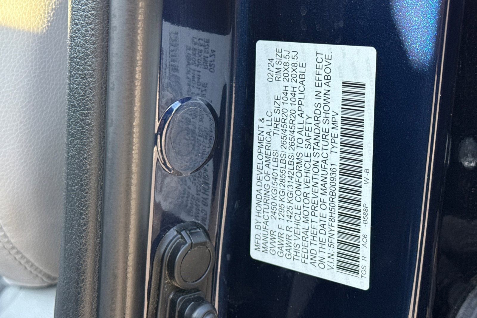 Used 2024 Honda Passport EX-L image 28