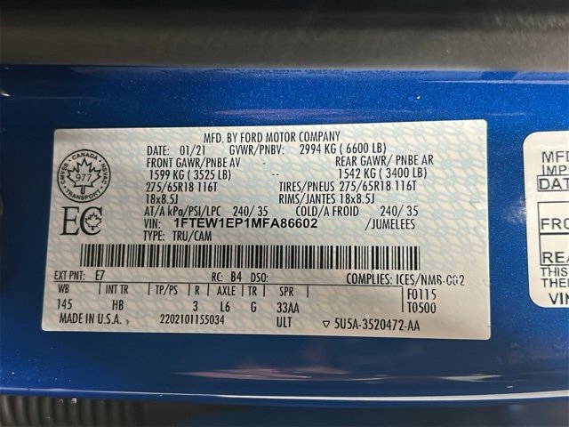 Used 2021 Ford F150 Lariat image 32