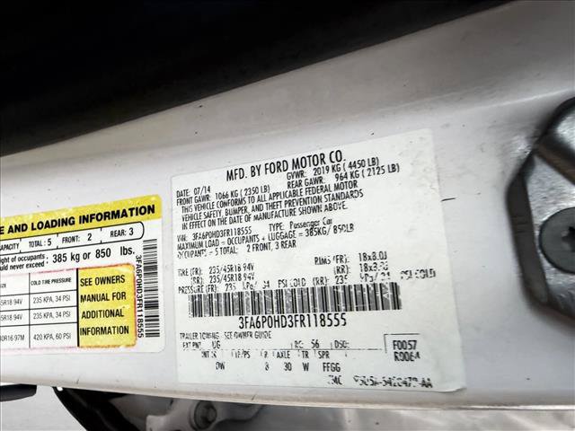Used 2015 Ford Fusion SE w/ Equipment Group 201A FWD image 19