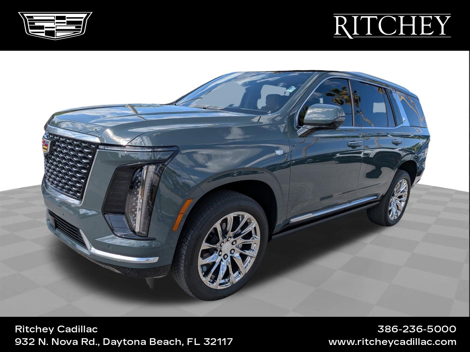 Certified 2025 Cadillac Escalade Premium Luxury w/ LPO, Floor Liner Package RWD image 1