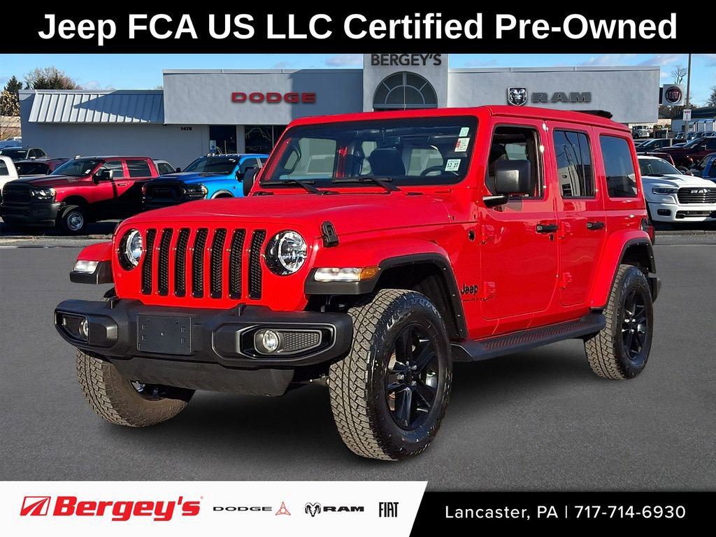 Used 2023 Jeep Wrangler Altitude image 1