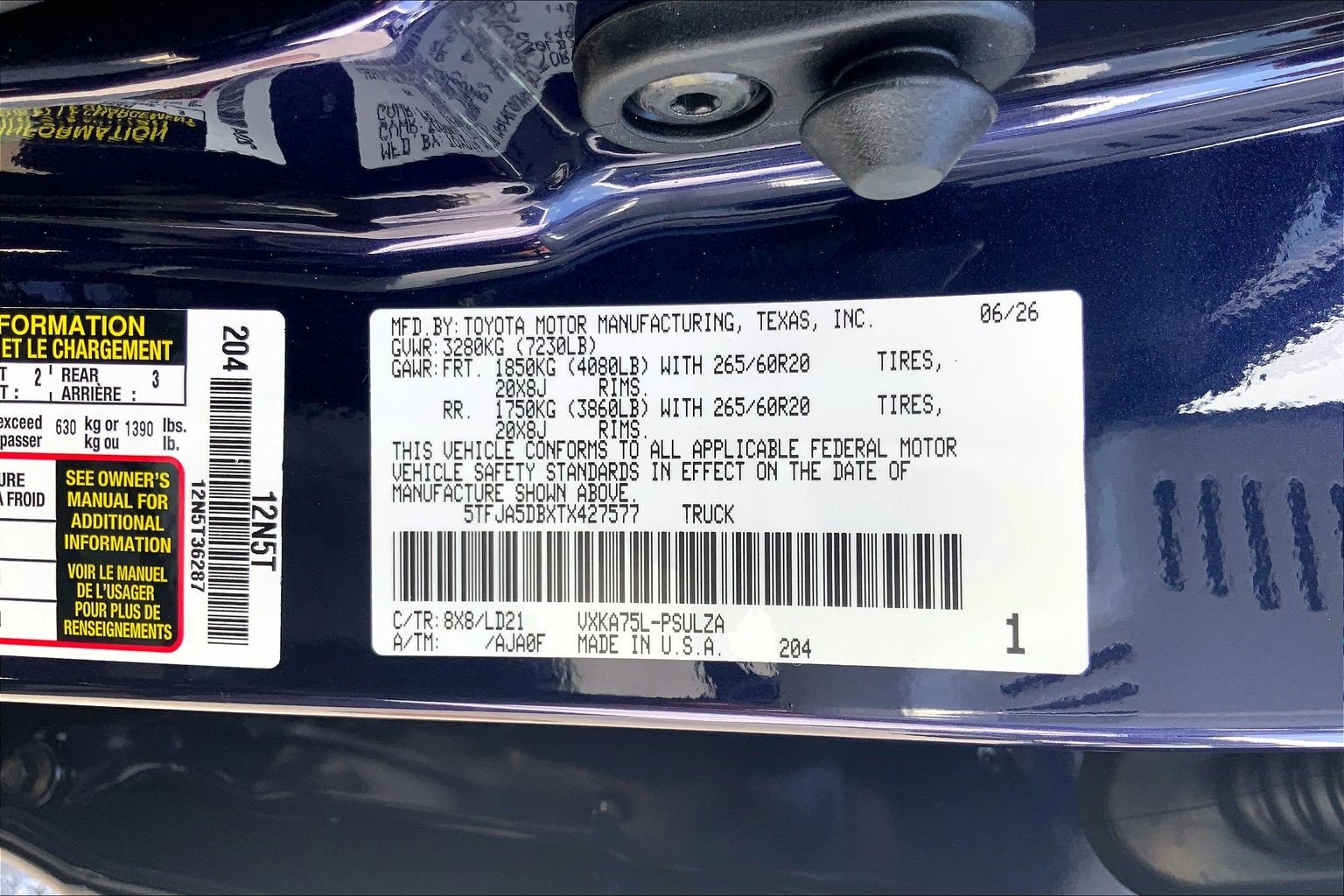 New 2026 Toyota Tundra Limited AWD/4WD image 17