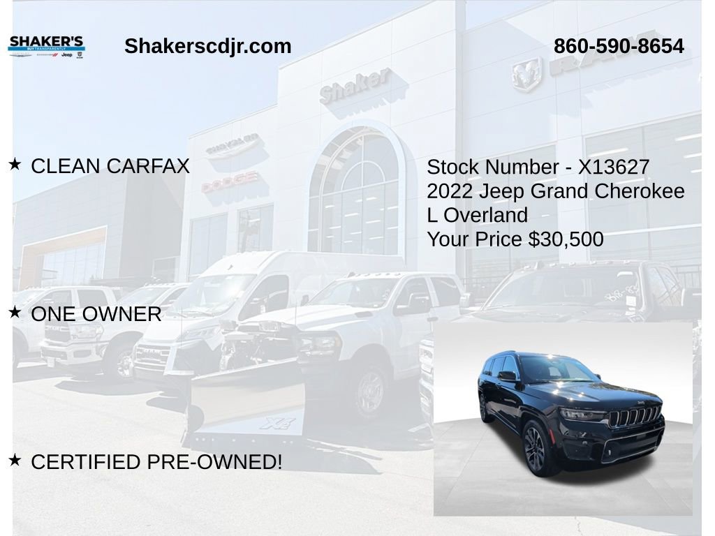 Used 2022 Jeep Grand Cherokee L Overland image 6