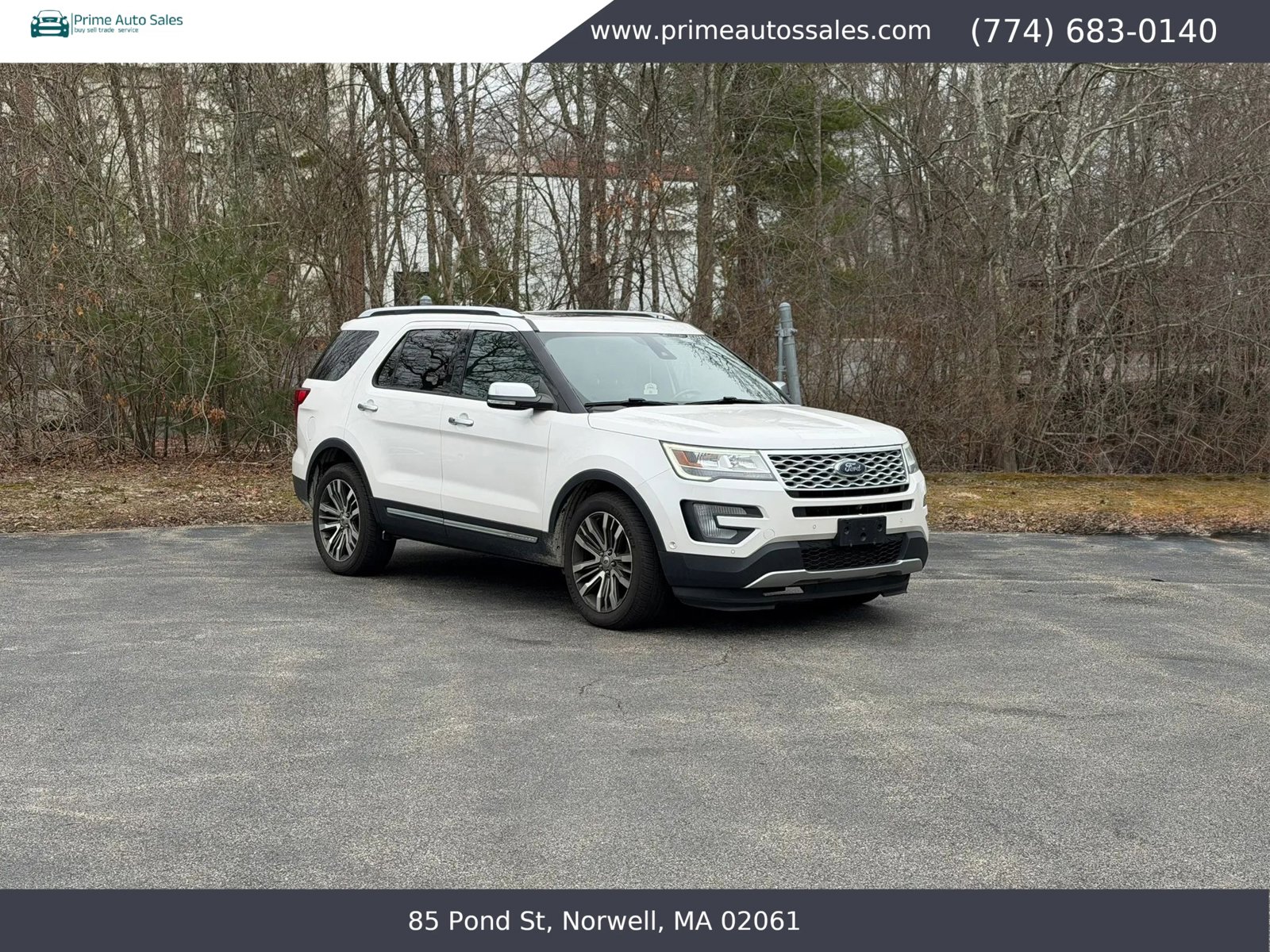 Used 2017 Ford Explorer Platinum AWD/4WD image 1