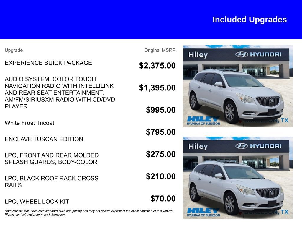 Used 2016 Buick Enclave Premium w/ Experience Buick Package AWD/4WD image 5