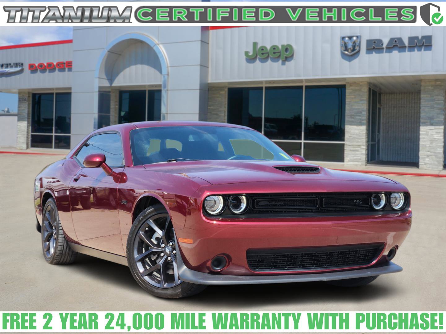 Used 2023 Dodge Challenger R/T w/ Blacktop Package