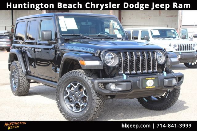 Used 2022 Jeep Wrangler Unlimited Rubicon 4xe w/ Steel Bumper Group