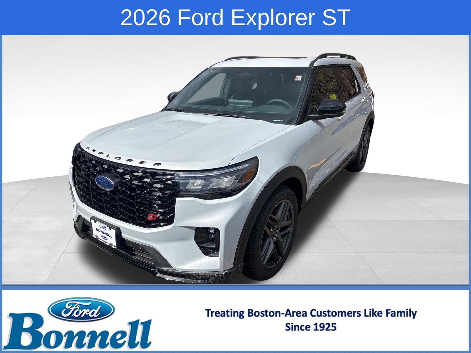 New 2026 Ford Explorer ST w/ Sun And Sound Package