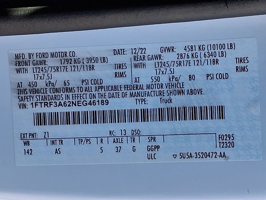 Used 2022 Ford F350 XL w/ Power Equipment Group image 26