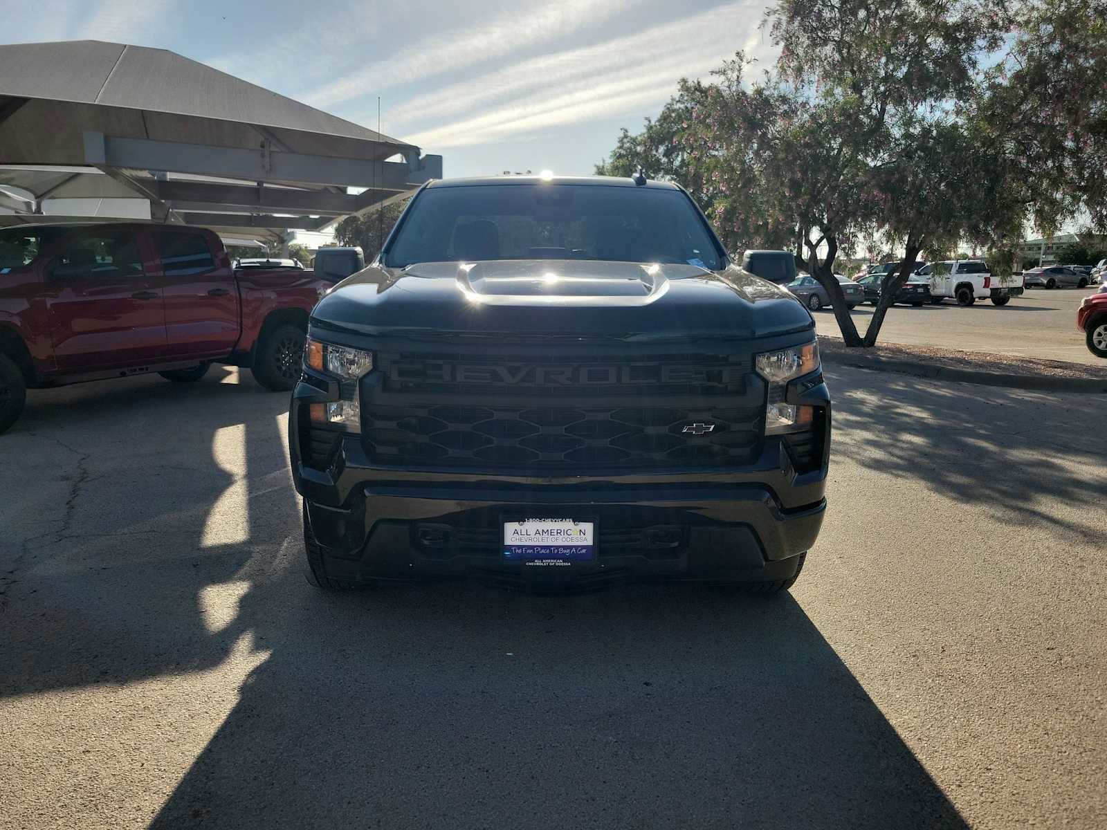 Used 2025 Chevrolet Silverado 1500 Custom w/ LPO, Dark Essentials Package RWD video 3