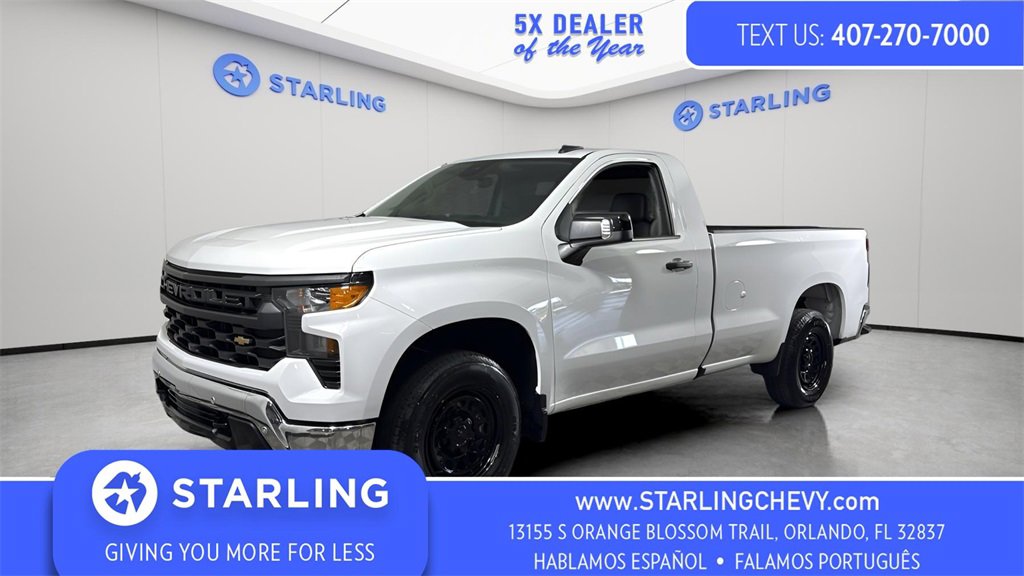 Used 2024 Chevrolet Silverado 1500 W/T w/ WT Safety Package image 1