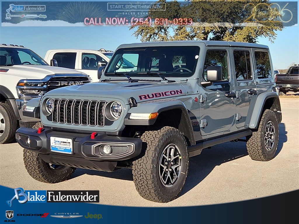 New 2026 Jeep Wrangler Unlimited Rubicon