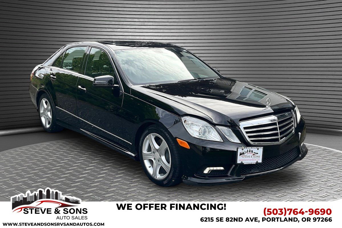Used 2011 Mercedes-Benz E 350 4MATIC Sedan