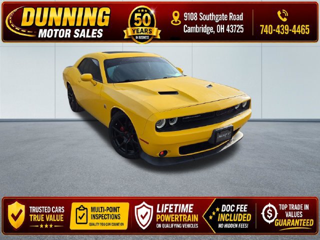 Used 2017 Dodge Challenger R/T Scat Pack w/ Leather Interior Group