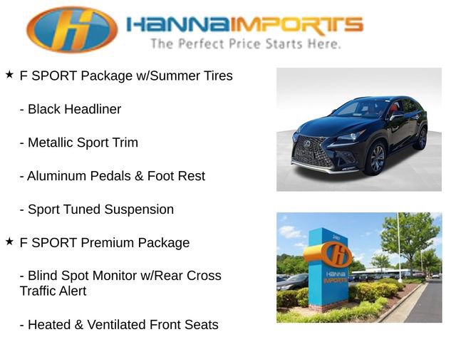 Used 2020 Lexus NX 300 F Sport w/ F Sport Premium Package FWD image 22