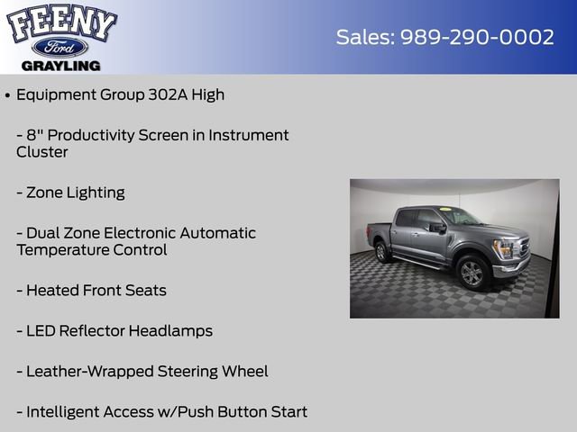 Certified 2022 Ford F150 XLT w/ Equipment Group 302A High AWD/4WD image 12