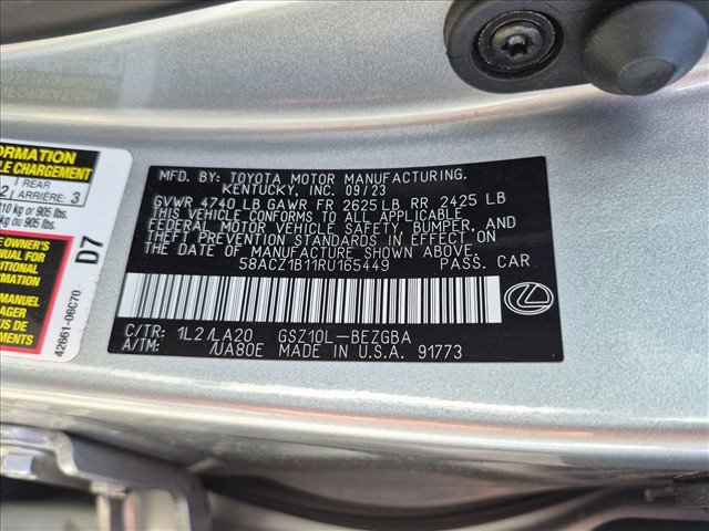 Used 2024 Lexus ES 350 w/ Accessory Package (Z2) FWD image 26