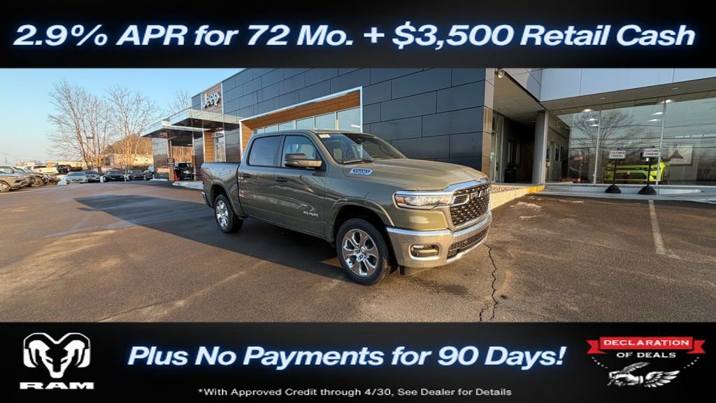 New 2026 RAM 1500 4x4 Crew Cab