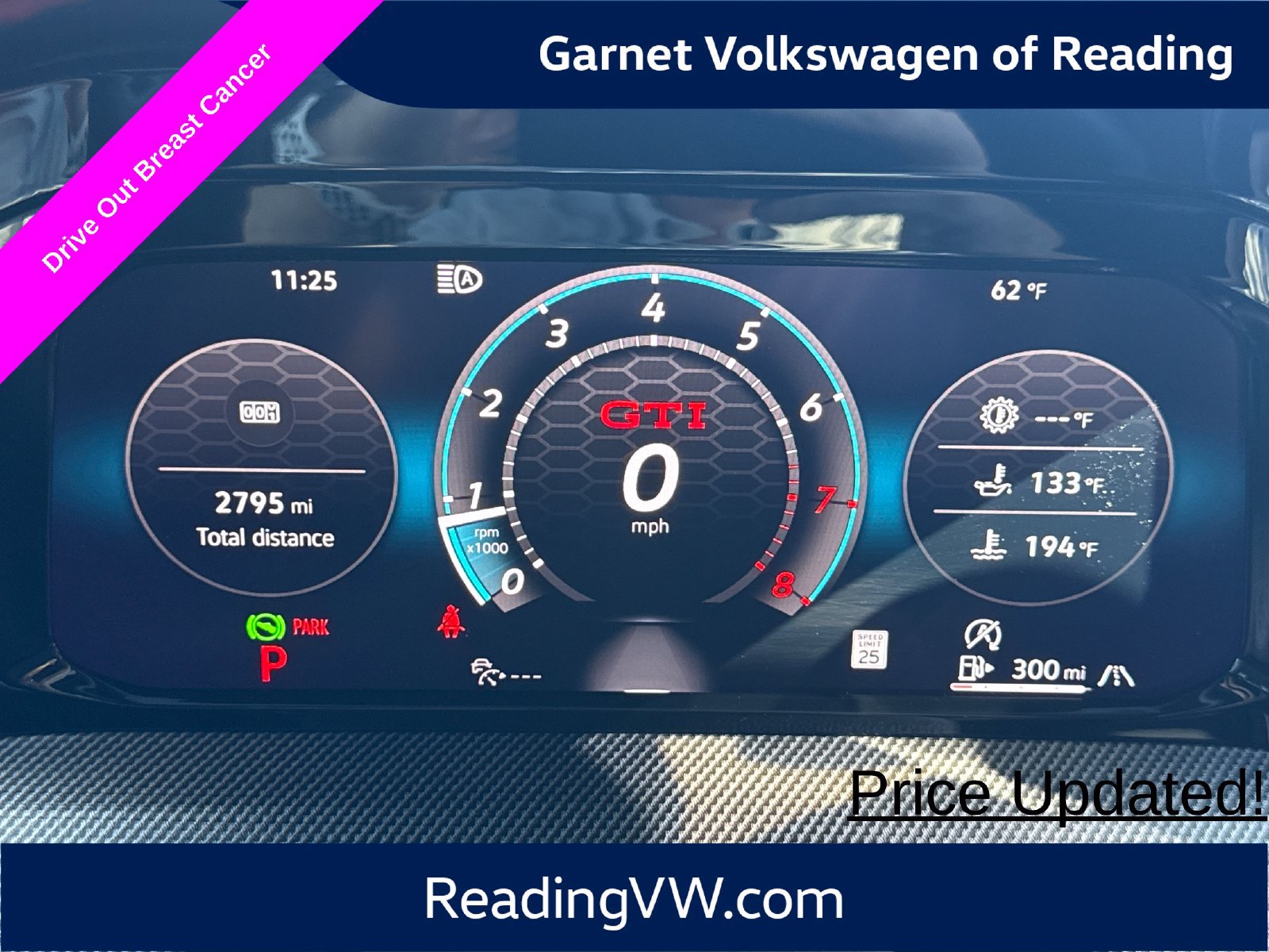 Used 2025 Volkswagen GTI SE FWD image 16