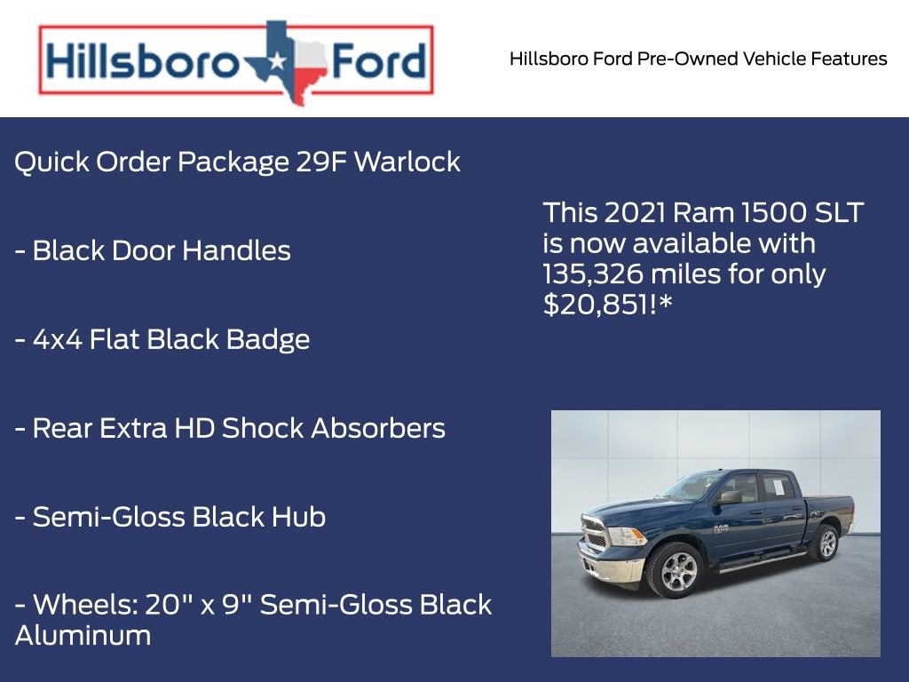 Used 2021 RAM 1500 Classic SLT image 10