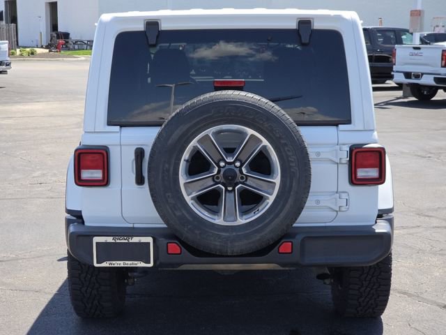 Used 2021 Jeep Wrangler Unlimited Sahara w/ Uconnect 4C Nav & Sound Group AWD/4WD image 20