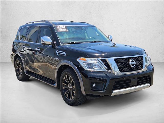 Used 2018 Nissan Armada Platinum w/ Interior Lighting Package RWD image 6