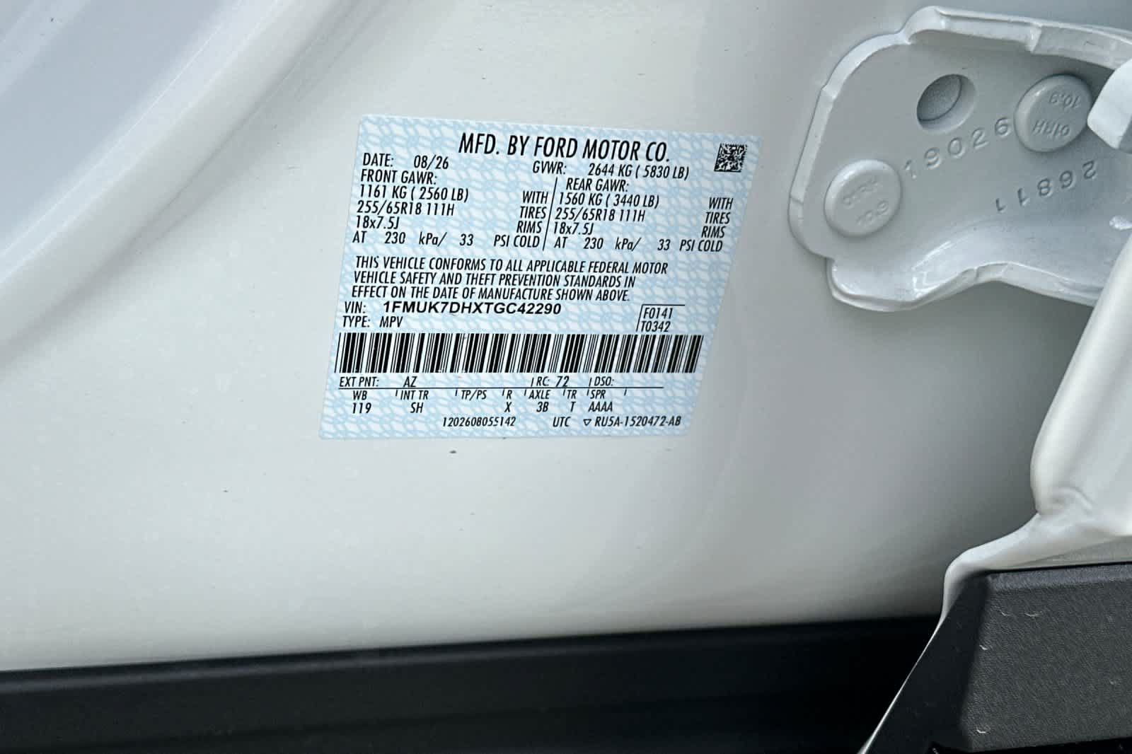 New 2026 Ford Explorer Active w/ Active Comfort Package RWD image 30