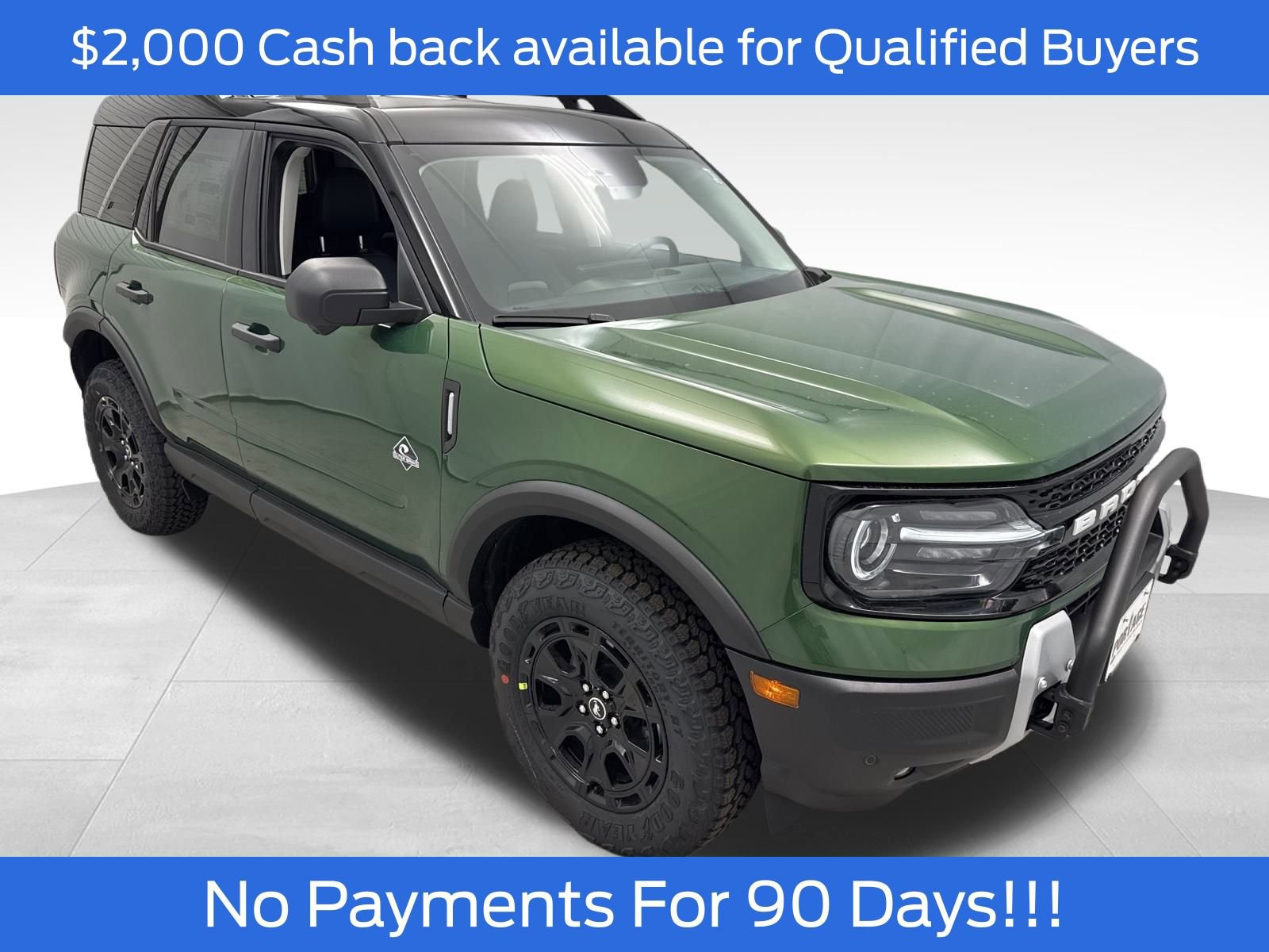 New 2025 Ford Bronco Sport Outer Banks w/ Sasquatch Outer Banks Package