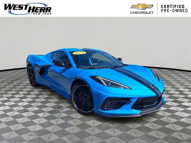 Used 2023 Chevrolet Corvette Stingray Premium Cpe w/ Engine Appearance Package image 1