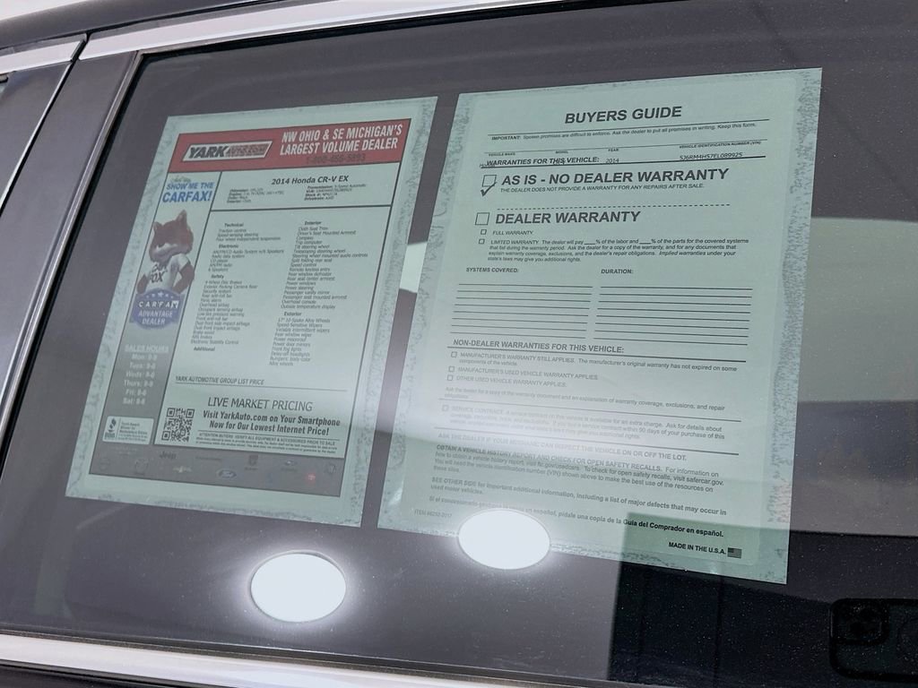 Used 2014 Honda CR-V EX image 13