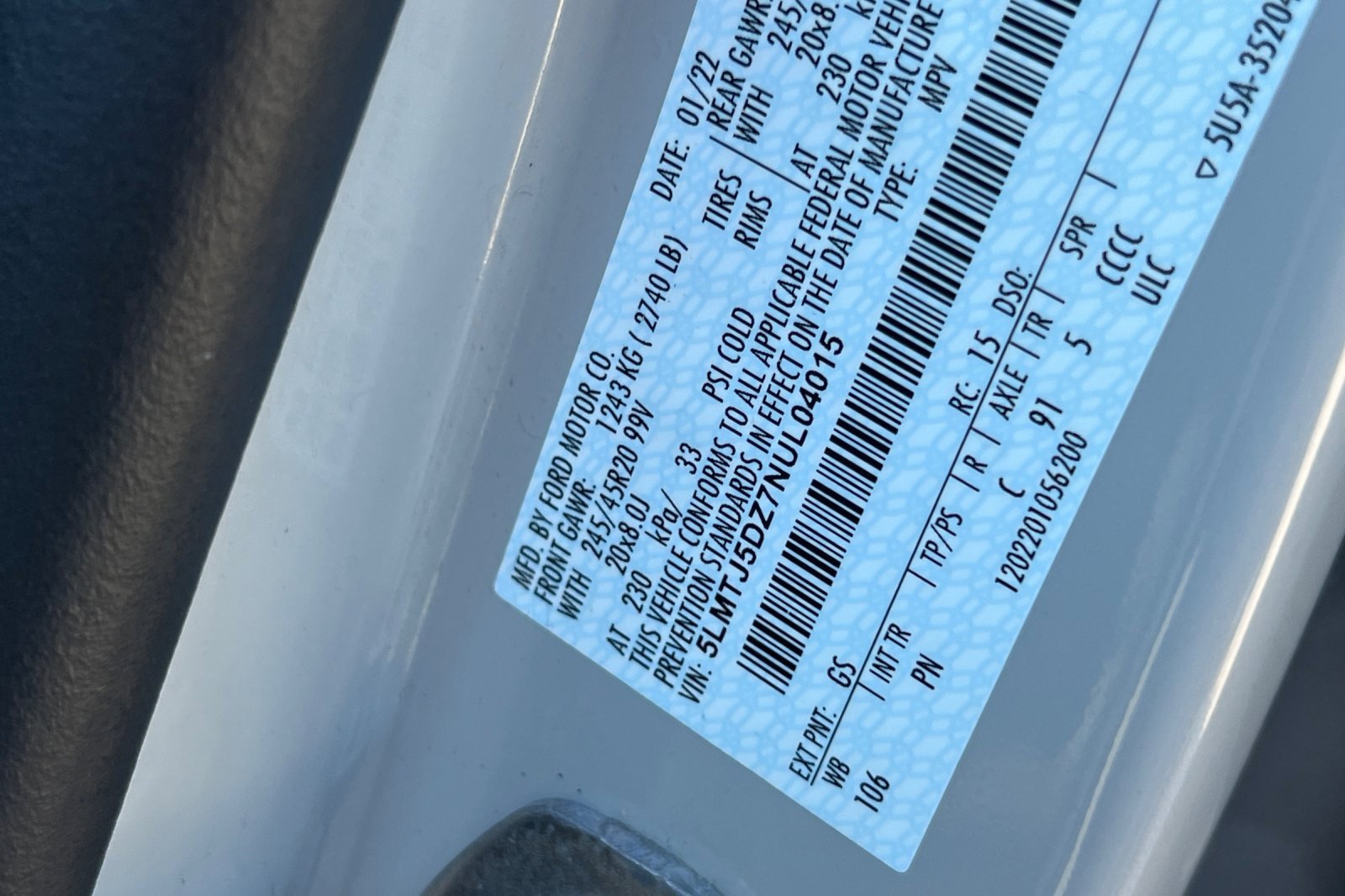 Certified 2022 Lincoln Corsair Grand Touring w/ Elements Technology Bundle image 30