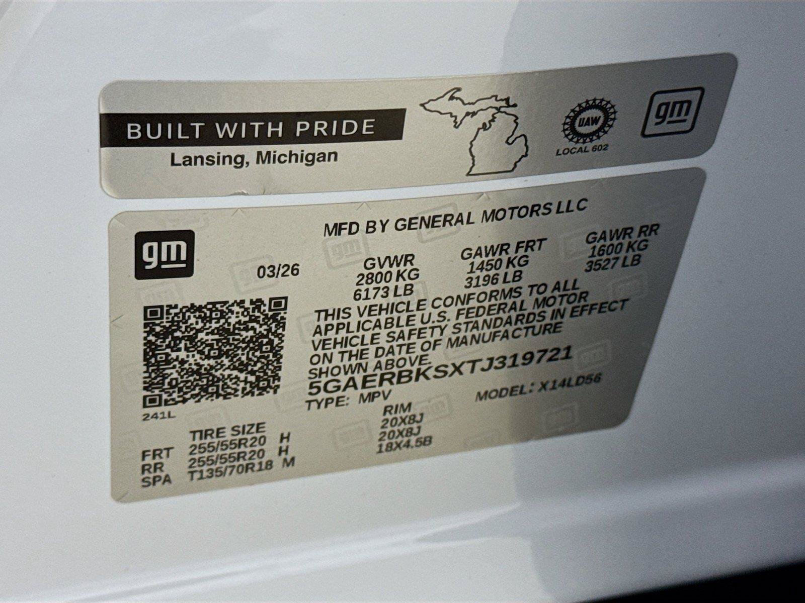 New 2026 Buick Enclave Sport Touring w/ Power Package FWD image 21