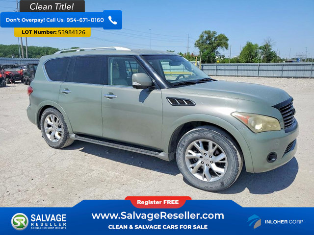 Used 2012 INFINITI QX56 4WD w/ Theater Pkg image 5
