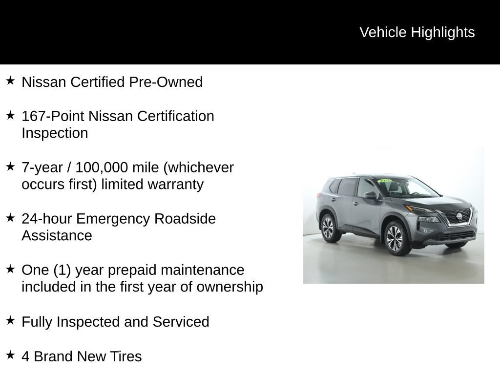 Certified 2023 Nissan Rogue SV AWD/4WD image 4