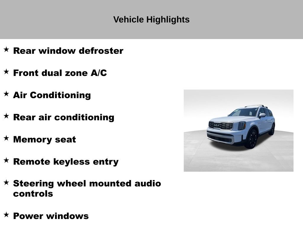 Certified 2024 Kia Telluride SX w/ Towing Package AWD/4WD image 37