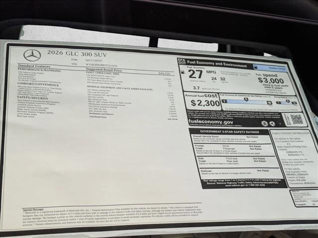 New 2026 Mercedes-Benz GLC 300 image 19