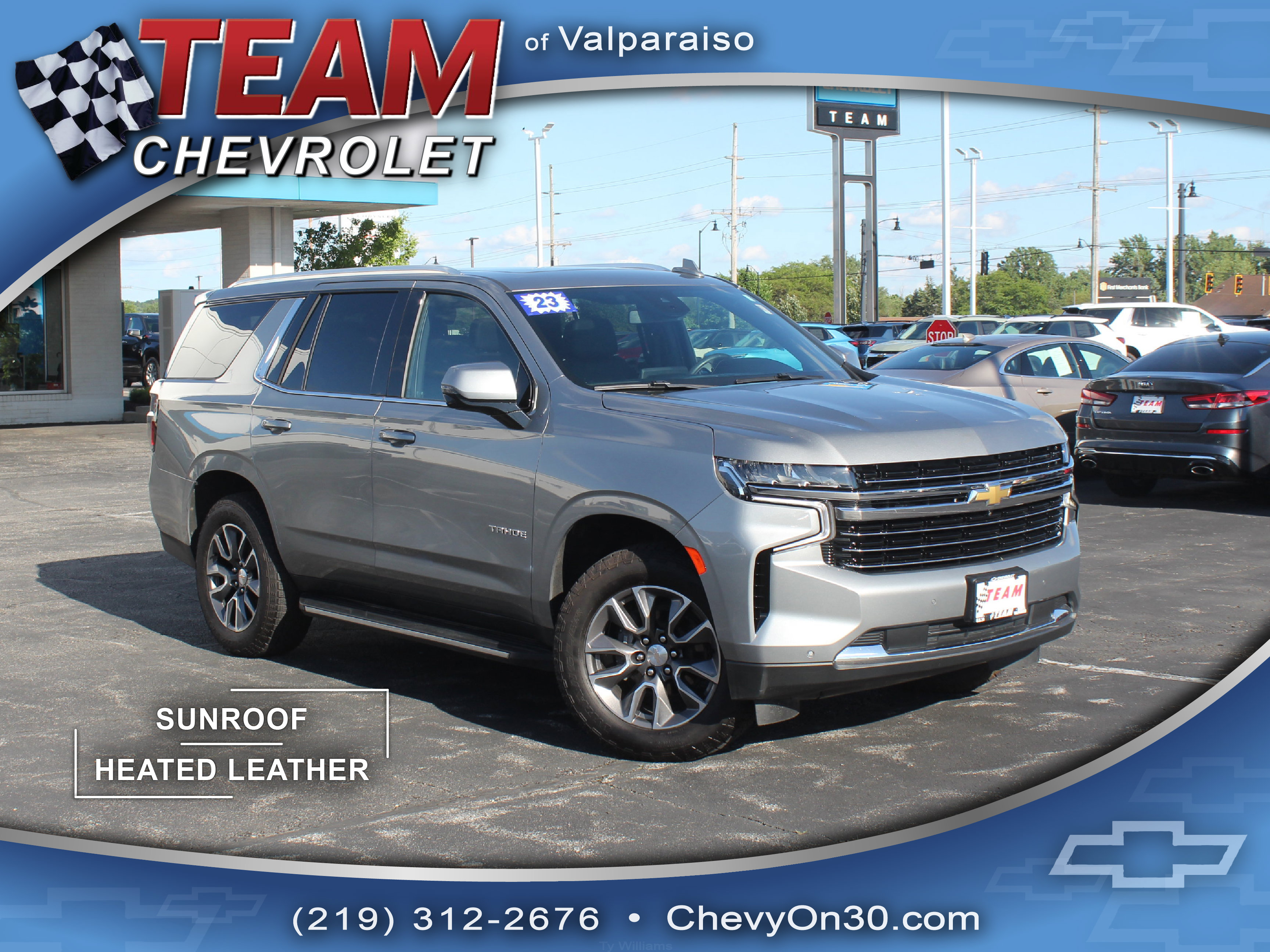 Certified 2023 Chevrolet Tahoe LT w/ Luxury Package AWD/4WD image 1