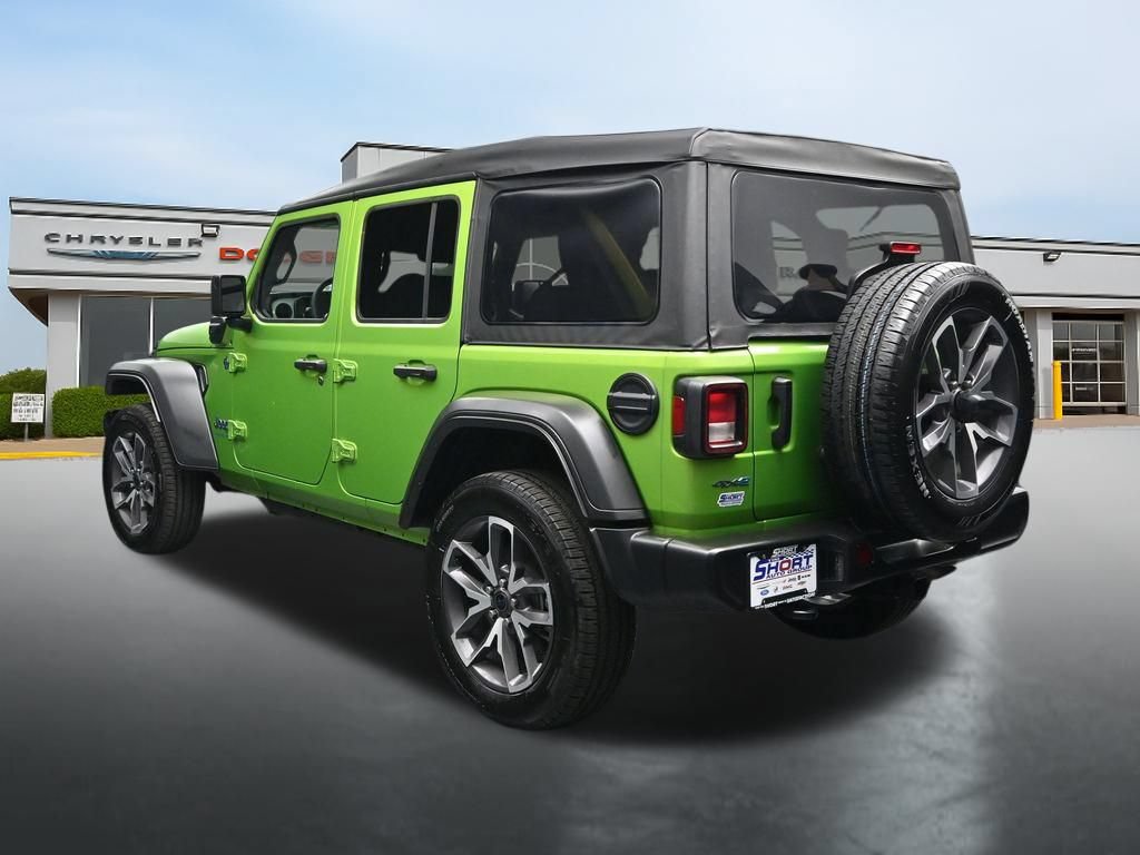 Used 2025 Jeep Wrangler Unlimited Sport S 4xe w/ LED Headlamp & Fog Lamp Group AWD/4WD image 3