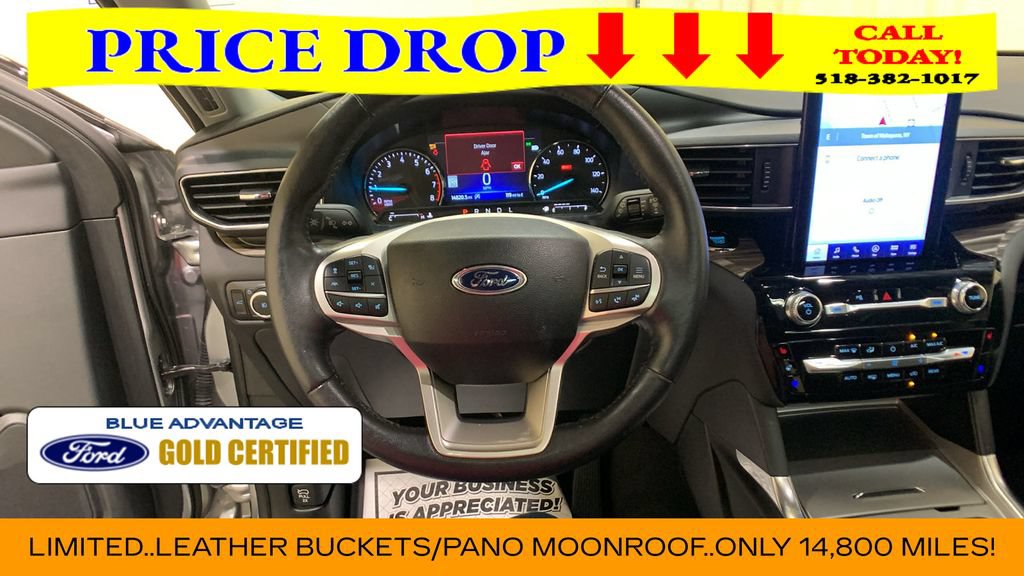Certified 2024 Ford Explorer Limited w/ Limited Technology Package AWD/4WD image 38