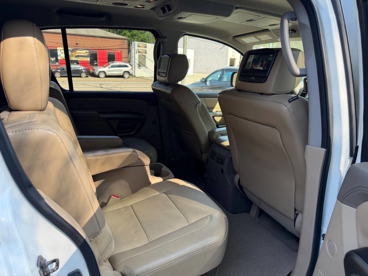 Used 2015 Nissan Armada Platinum w/ 2nd Row Captain Seat Package AWD/4WD image 17