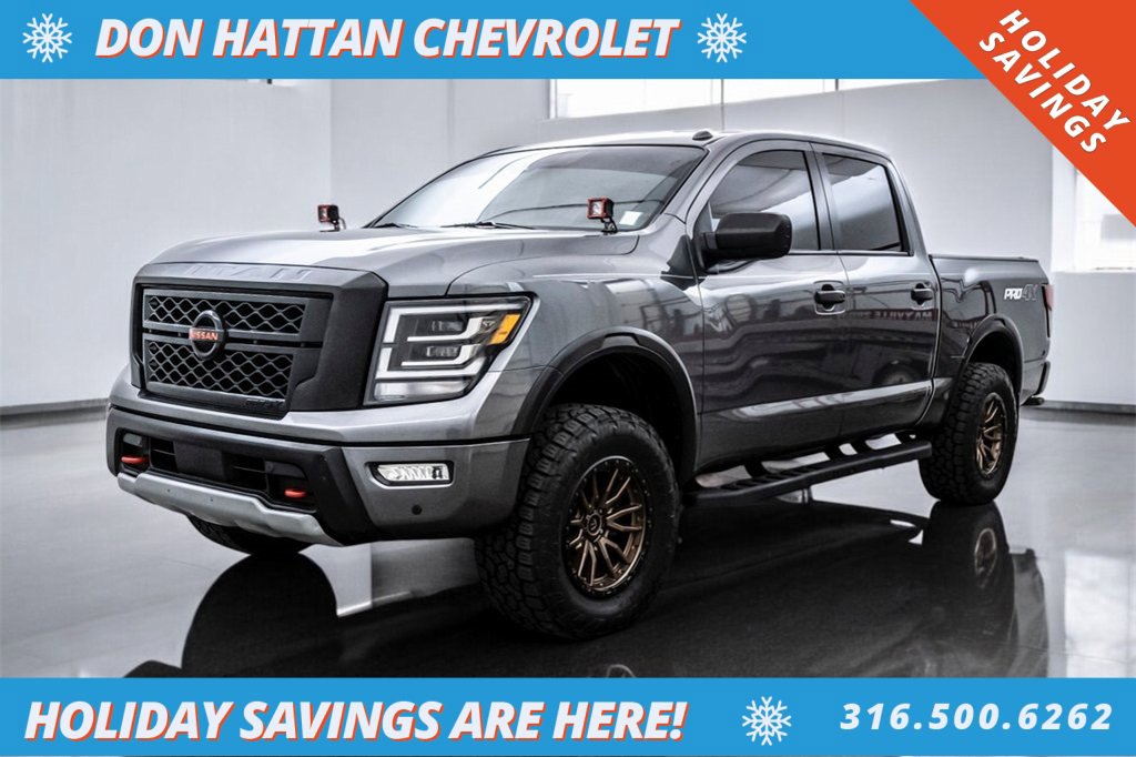 Used 2021 Nissan Titan PRO-4X w/ Pro-4x Utility Package