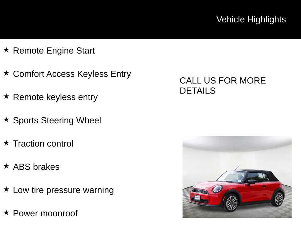 Used 2026 MINI Cooper Convertible FWD image 18
