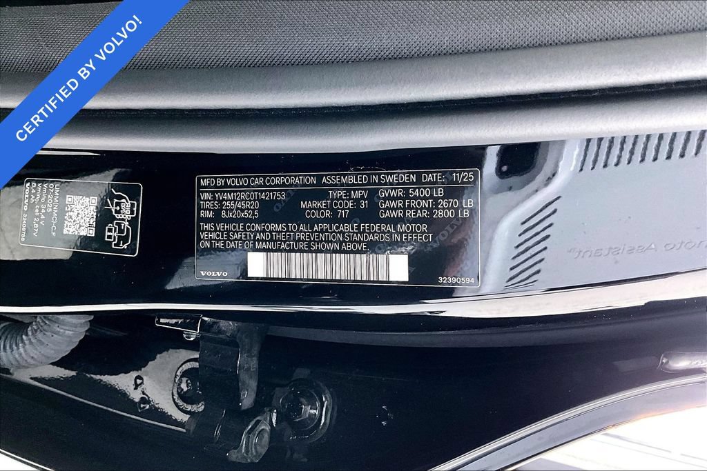 Certified 2026 Volvo XC60 B5 Plus AWD/4WD image 44